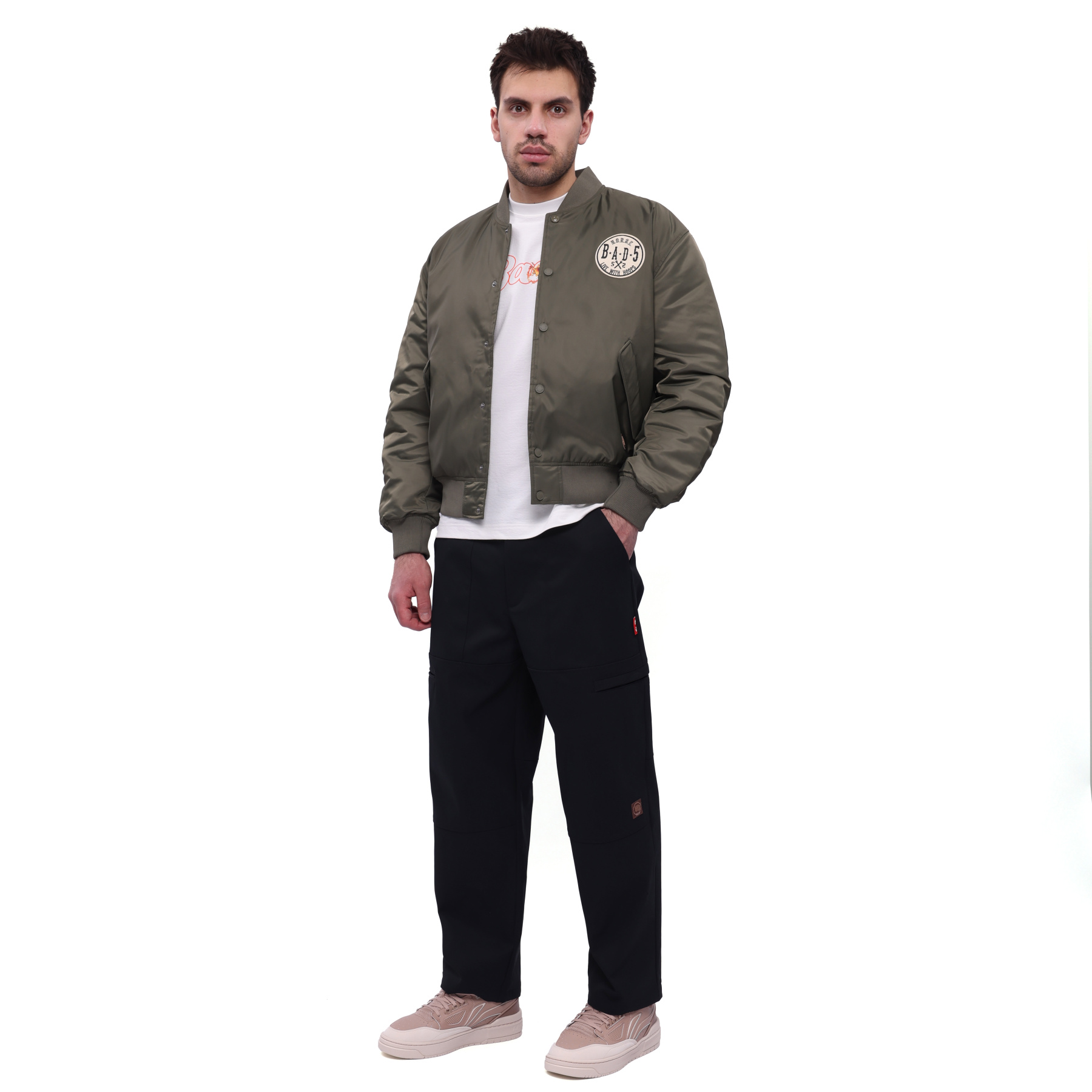 AYKW225-2 Брюки спортивные Badfive Culture черный